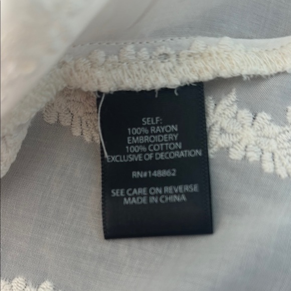 Torrid Ivory Sheer Striped Blouse - Picture 4 of 12